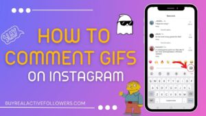 How to comment Gifs on Instagram