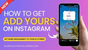 How to get add yours on Instagram