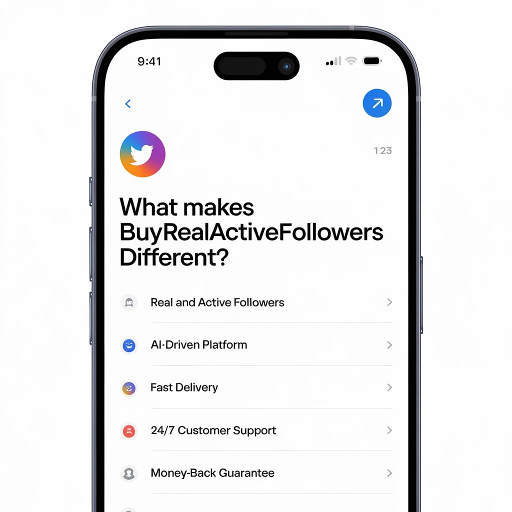 What Makes BuyRealActiveFollowers Different